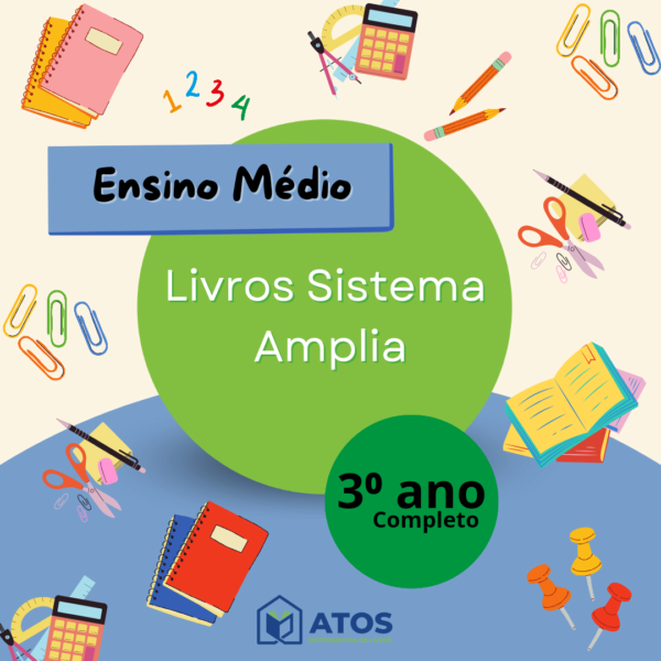 Livro didático - Amplia -  3°ano - Ensino Médio